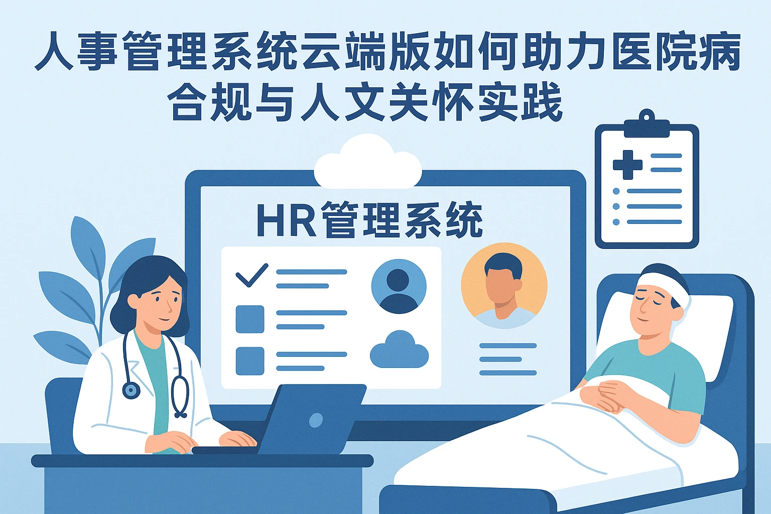 人事管理系统云端版如何助力医院病假管理合规与人文关怀实践
