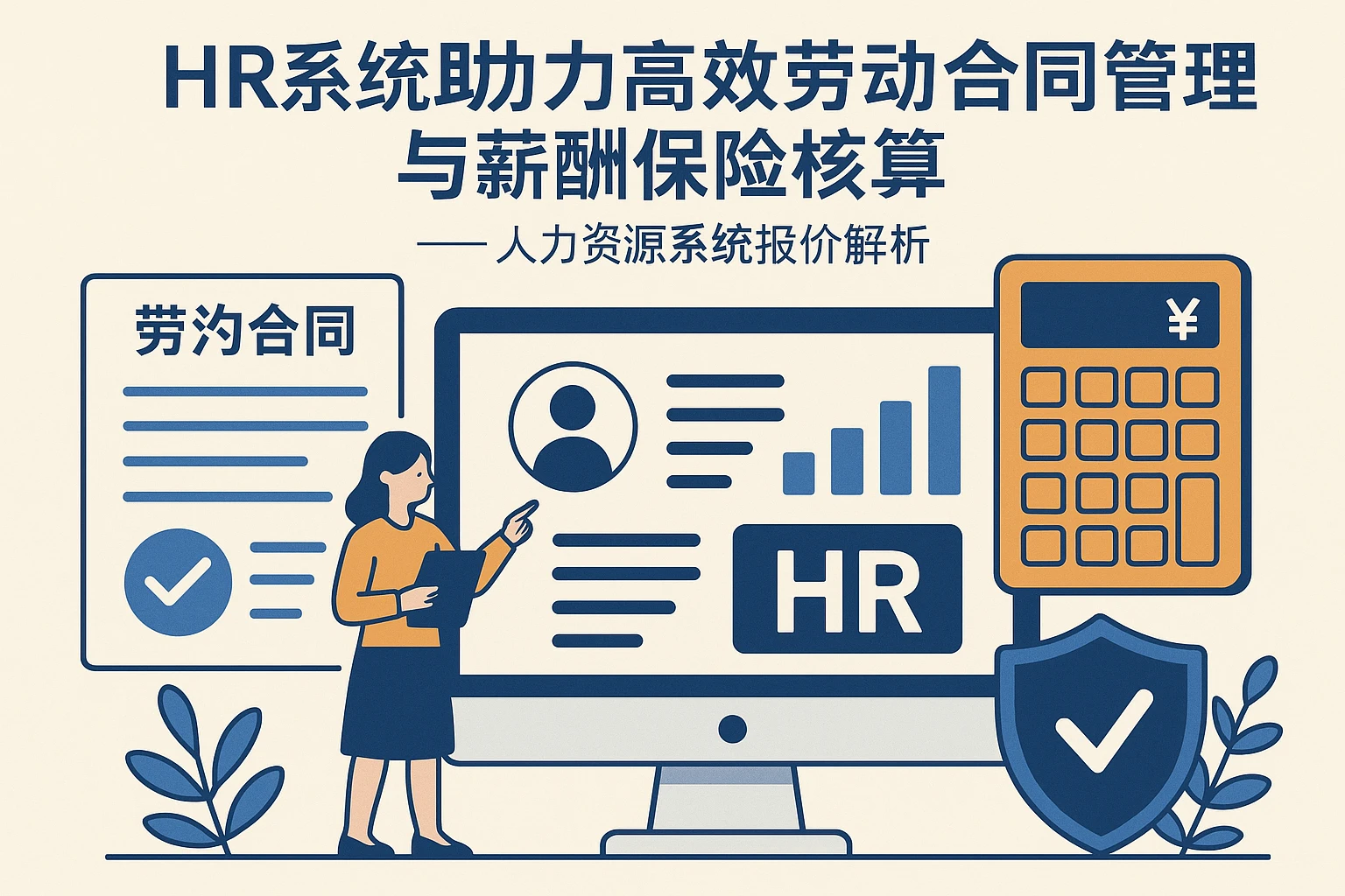 HR系统助力高效劳动合同管理与薪酬保险核算——人力资源系统报价解析
