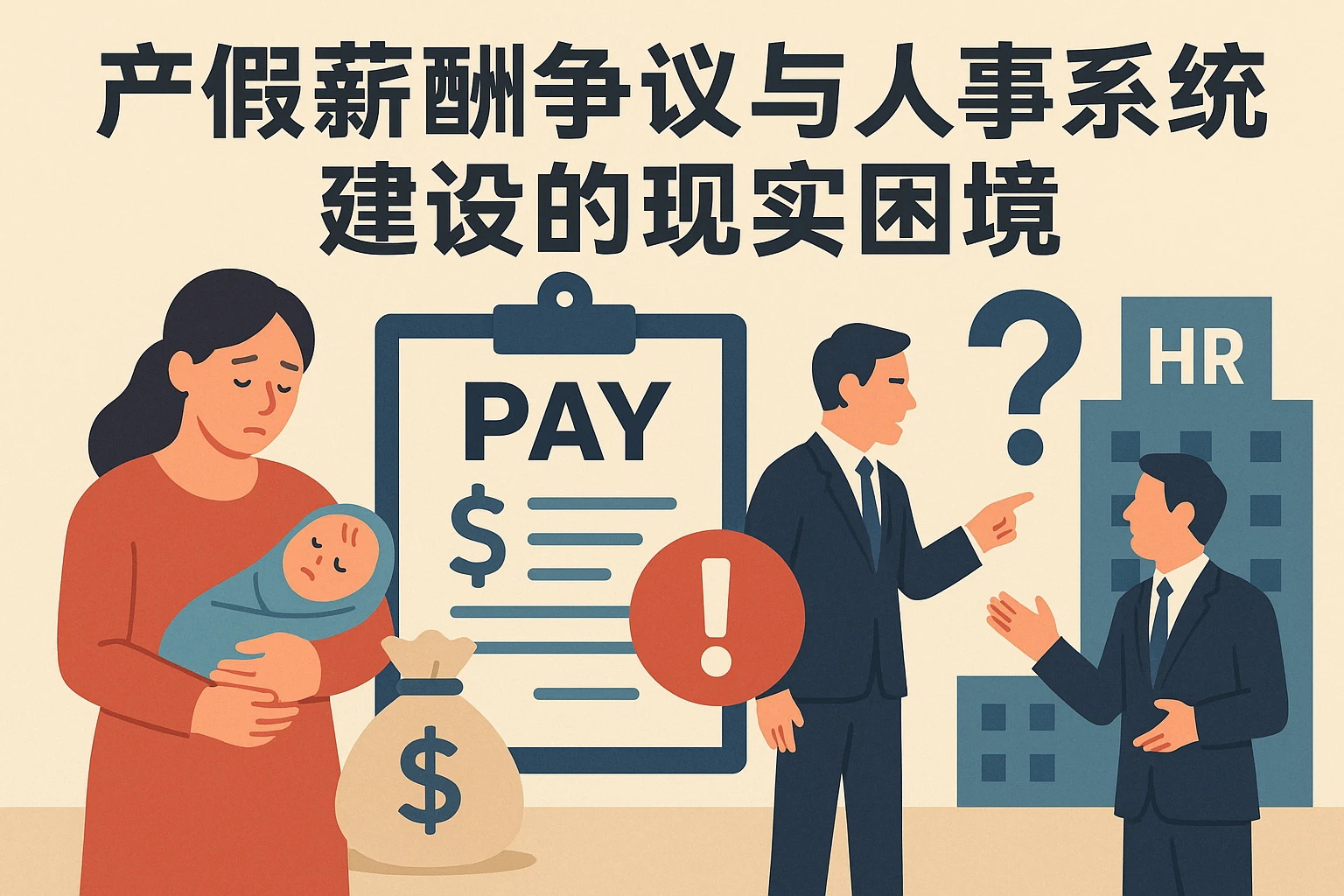 产假薪酬争议与人事系统建设的现实困境
