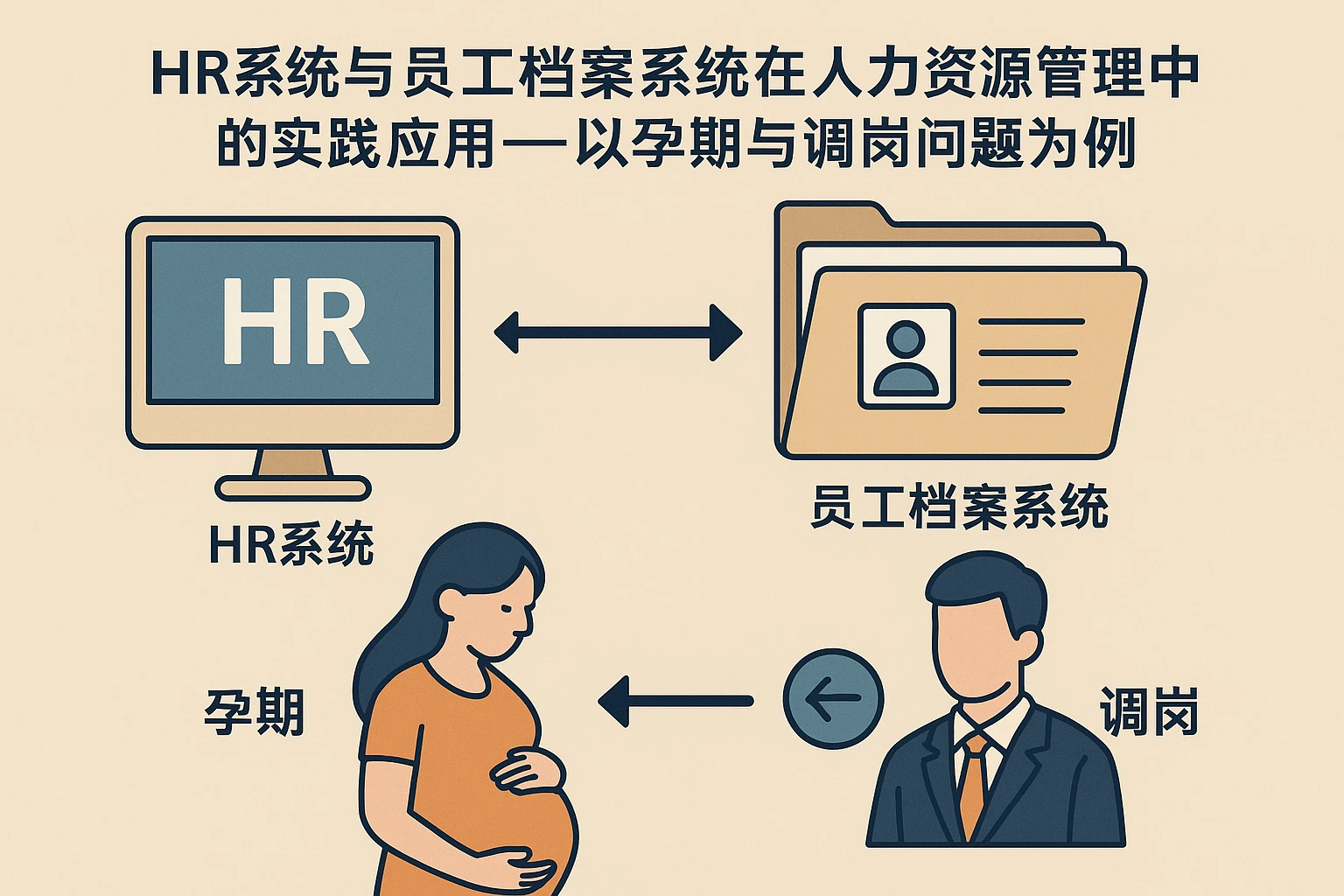HR系统与员工档案系统在人力资源管理中的实践应用——以孕期与调岗问题为例