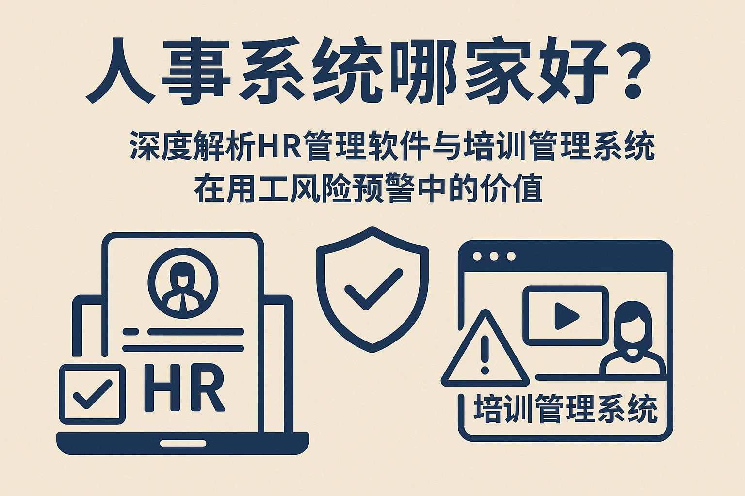 人事系统哪家好？深度解析HR管理软件与培训管理系统在用工风险预警中的价值