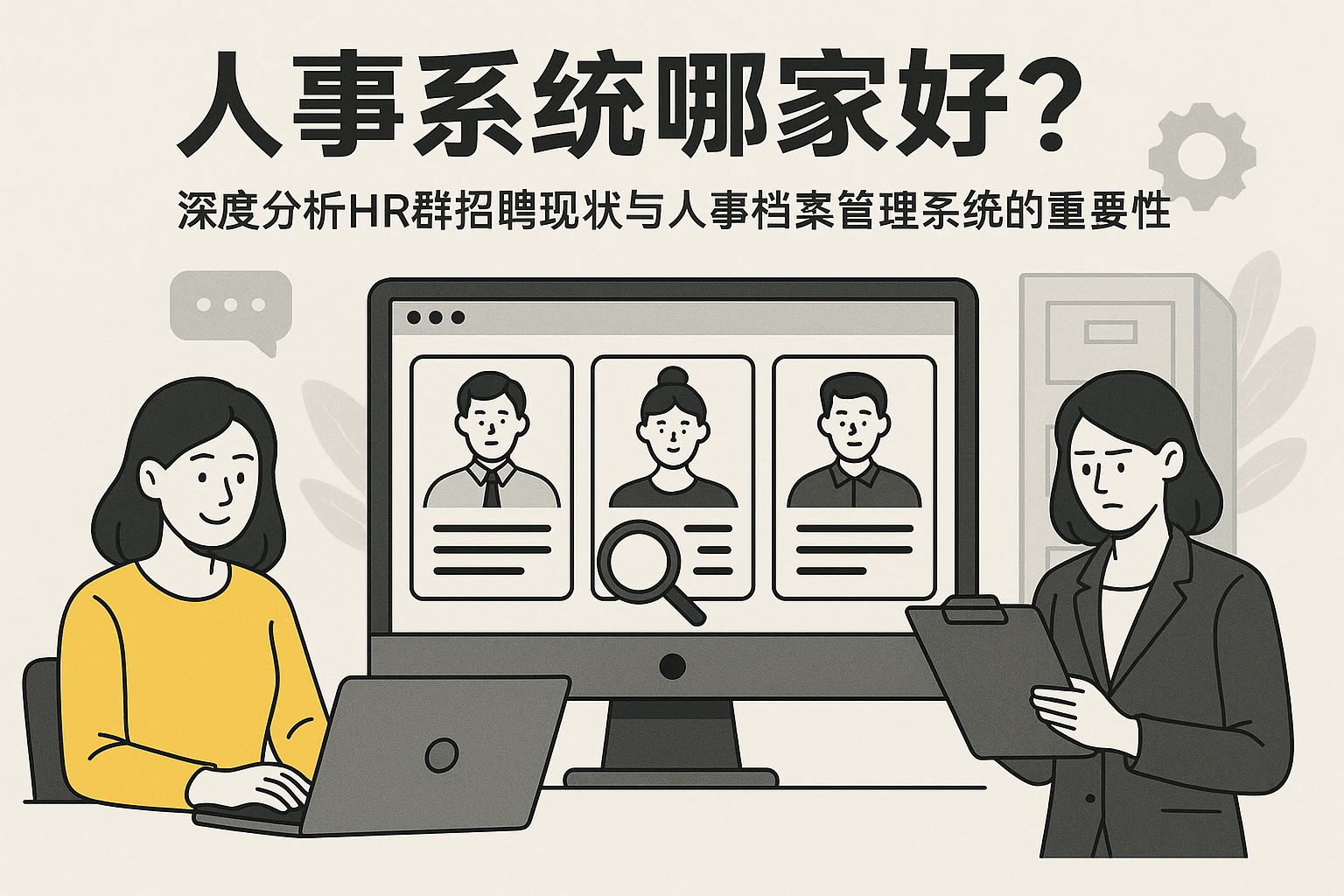 人事系统哪家好？深度分析HR群招聘现状与人事档案管理系统的重要性