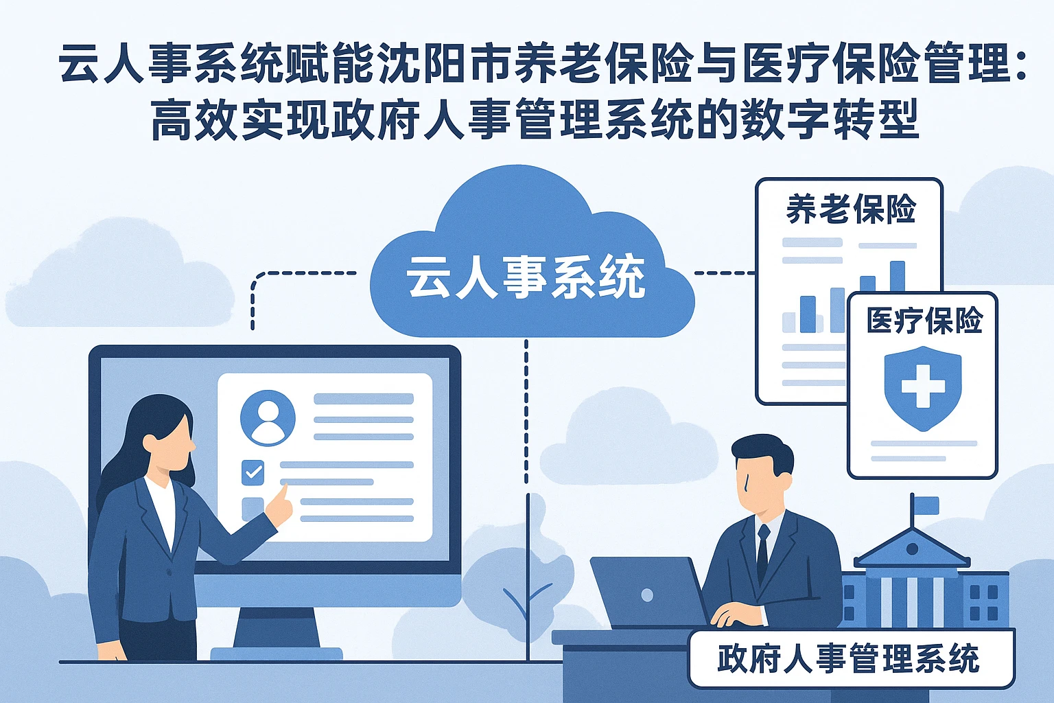 云人事系统赋能沈阳市养老保险与医疗保险管理：高效实现政府人事管理系统的数字转型