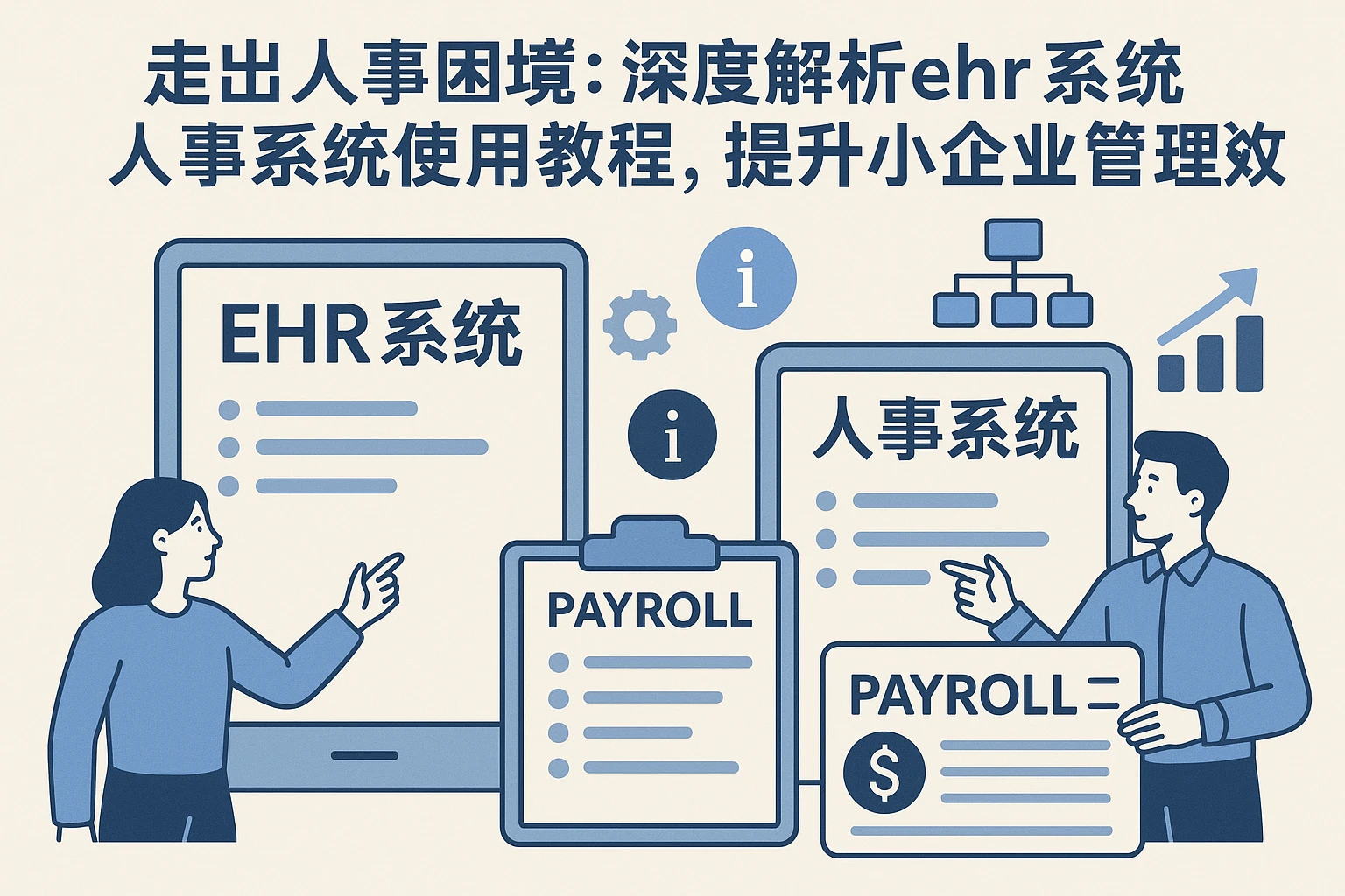 走出人事困境：深度解析ehr系统与人事系统使用教程，提升小企业工资管理效能