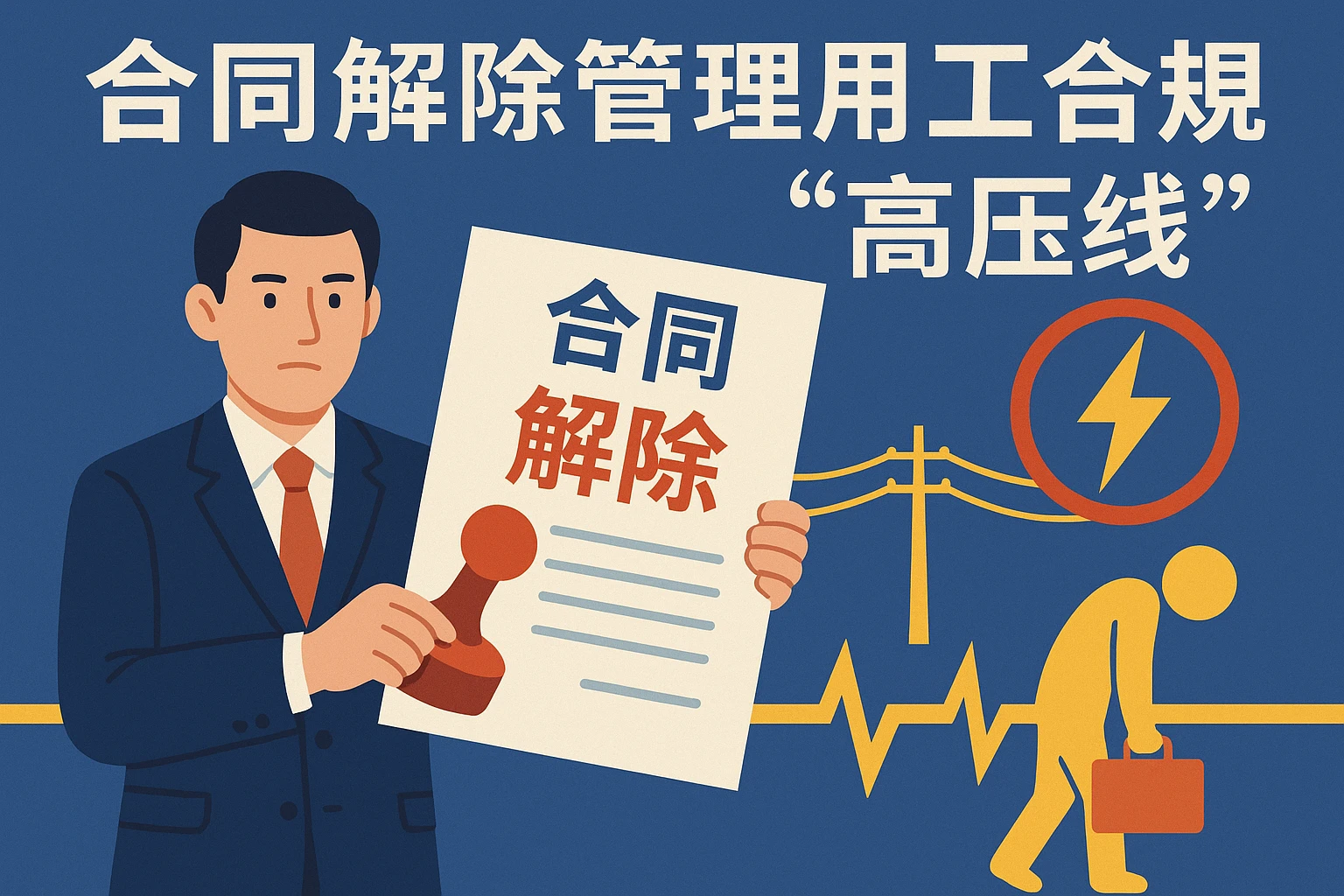 合同解除管理是用工合规的“高压线”