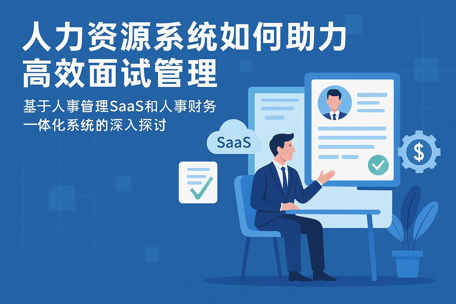 人力资源系统如何助力高效面试管理——基于人事管理SaaS和人事财务一体化系统的深入探讨