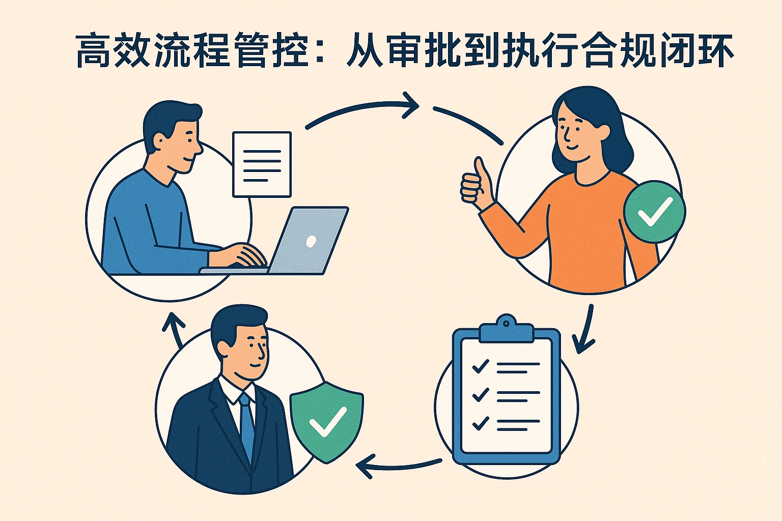 2. 高效流程管控：从审批到执行合规闭环