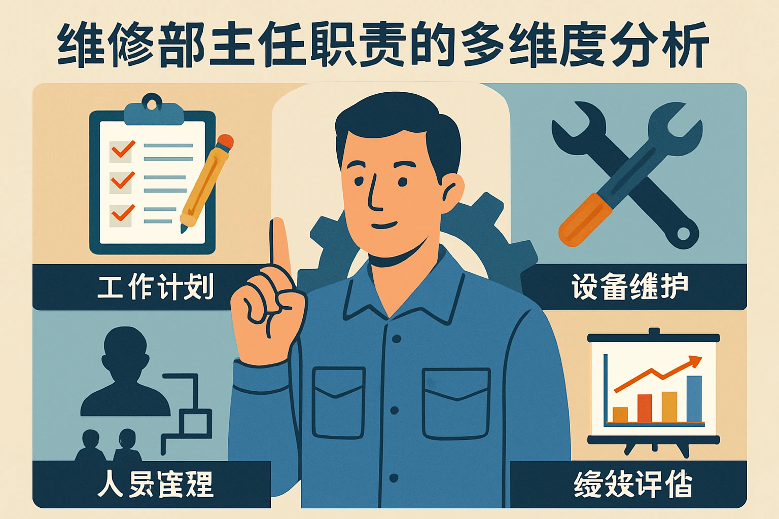 维修部主任职责的多维度分析