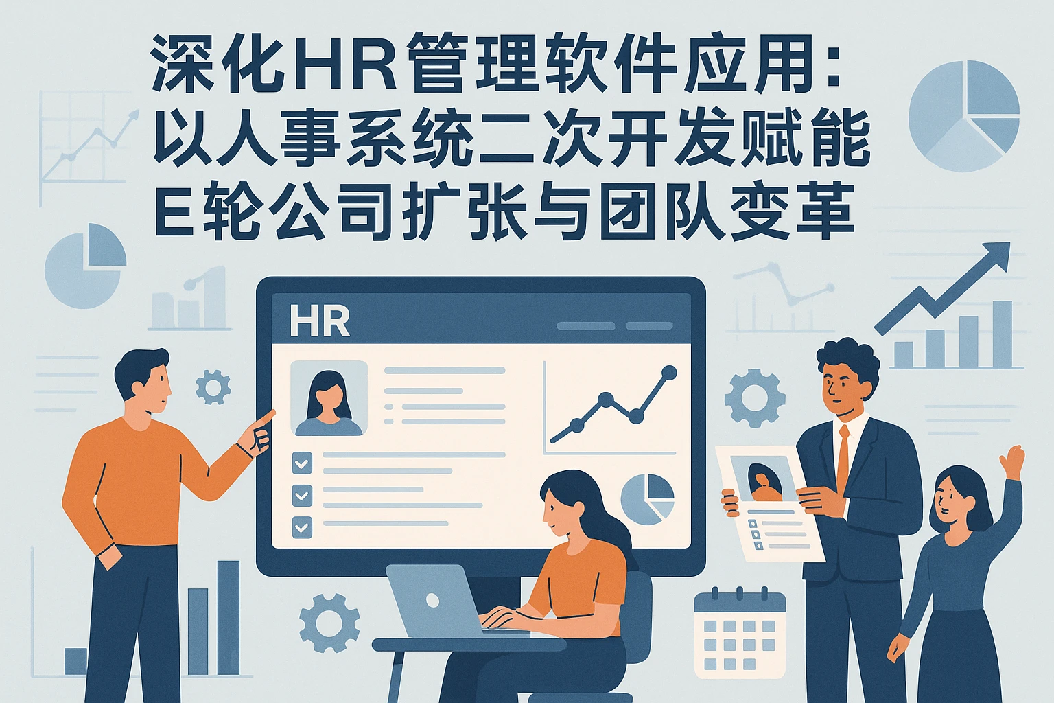 深化HR管理软件应用：以人事系统二次开发赋能E轮公司扩张与团队变革
