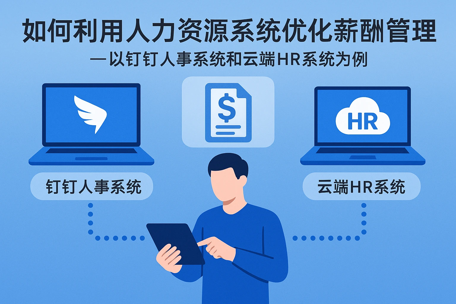 如何利用人力资源系统优化薪酬管理——以钉钉人事系统和云端HR系统为例