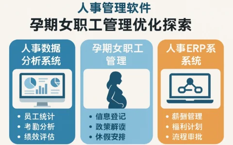 人事管理软件在人事数据分析系统与人事ERP系统下的孕期女职工管理优化探索