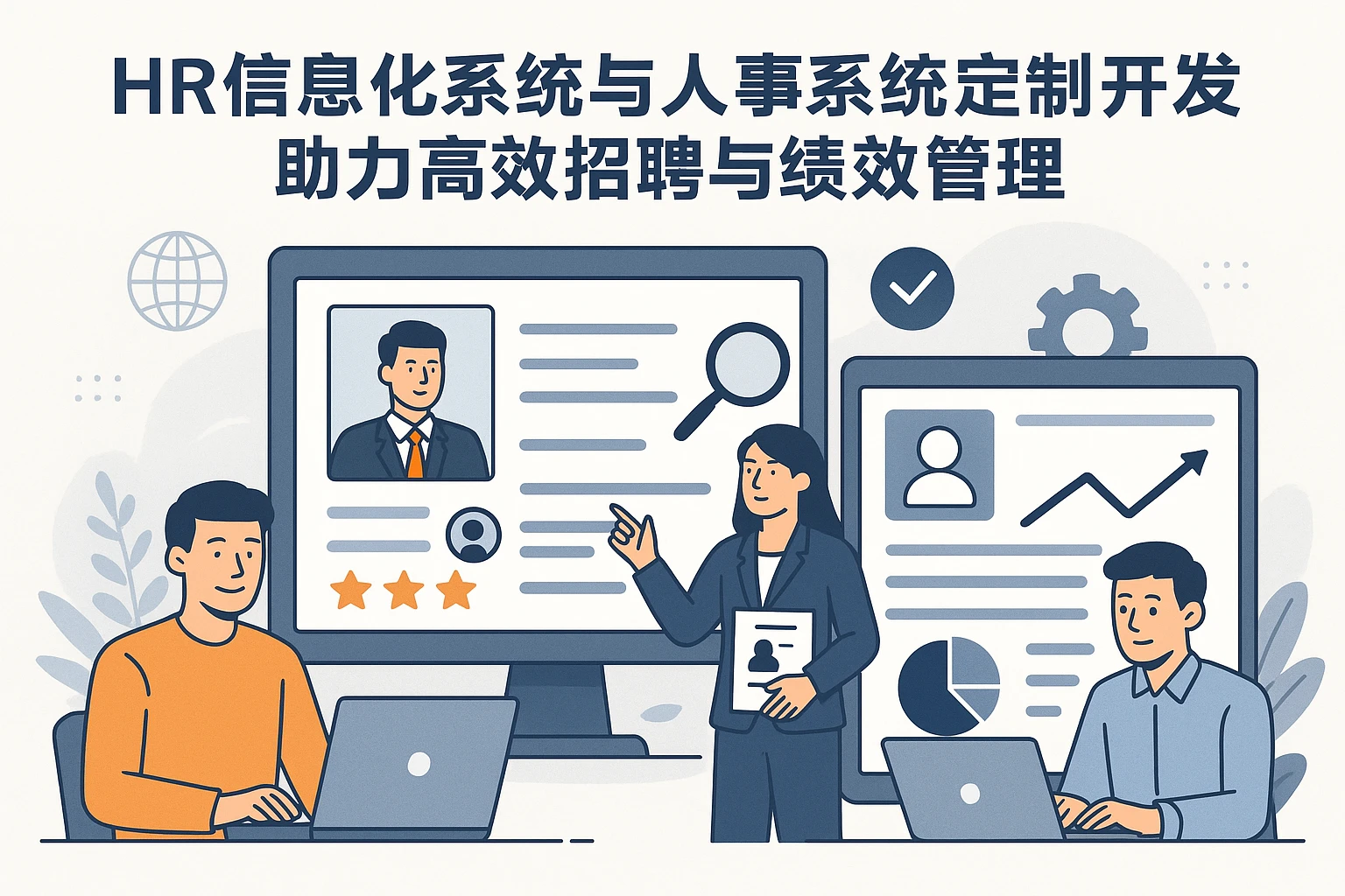 人力资源信息化系统与人事系统定制开发助力高效招聘与绩效管理