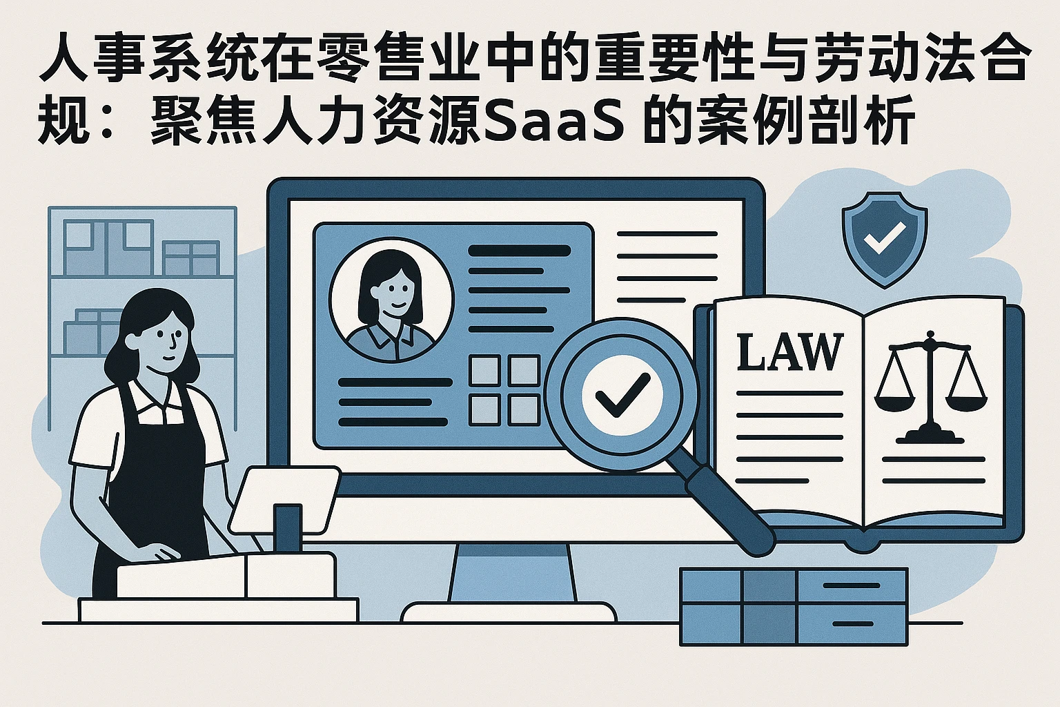 人事系统在零售业中的重要性与劳动法合规：聚焦人力资源SaaS的案例剖析