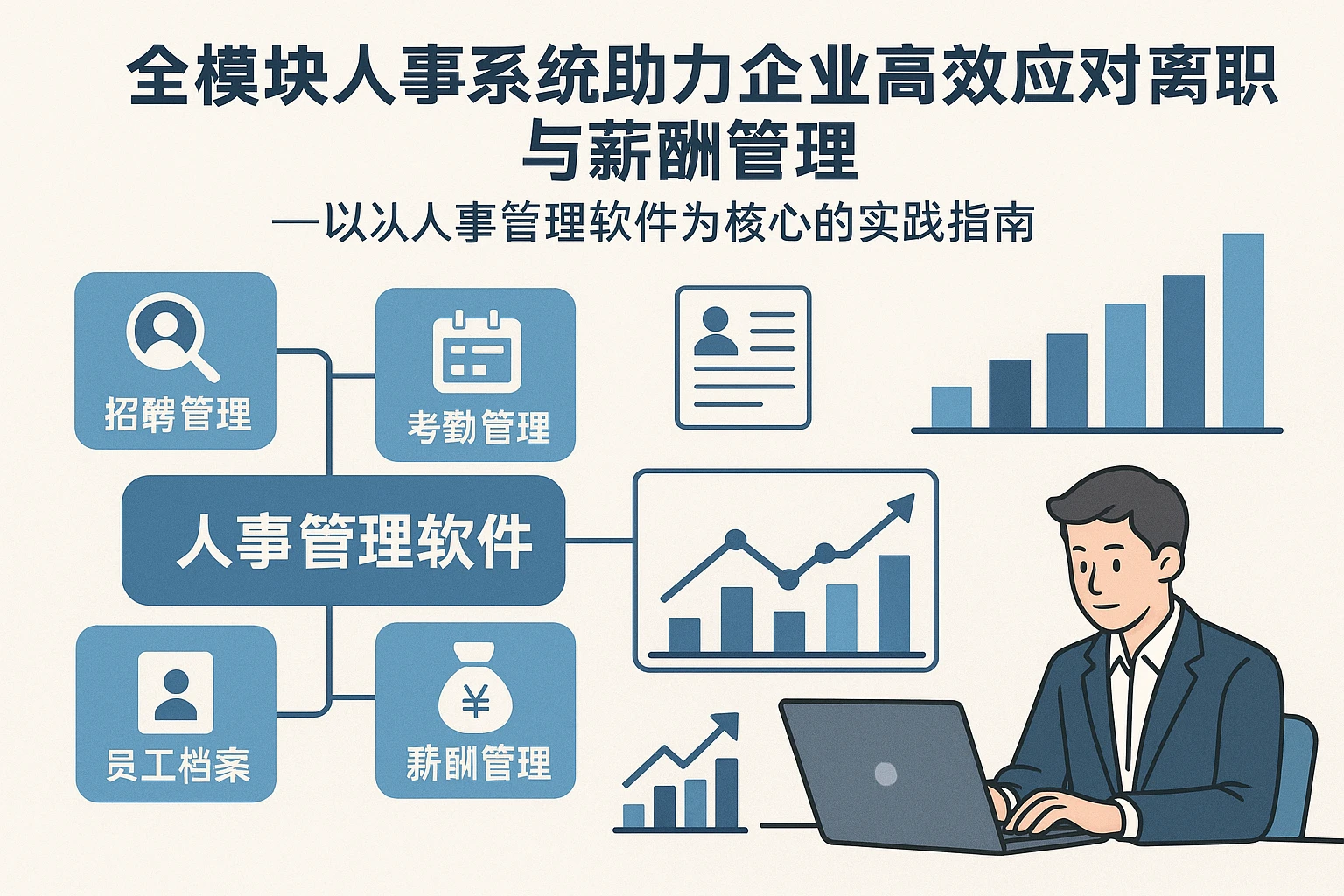 全模块人事系统助力企业高效应对离职与薪酬管理——以人事管理软件为核心的实践指南