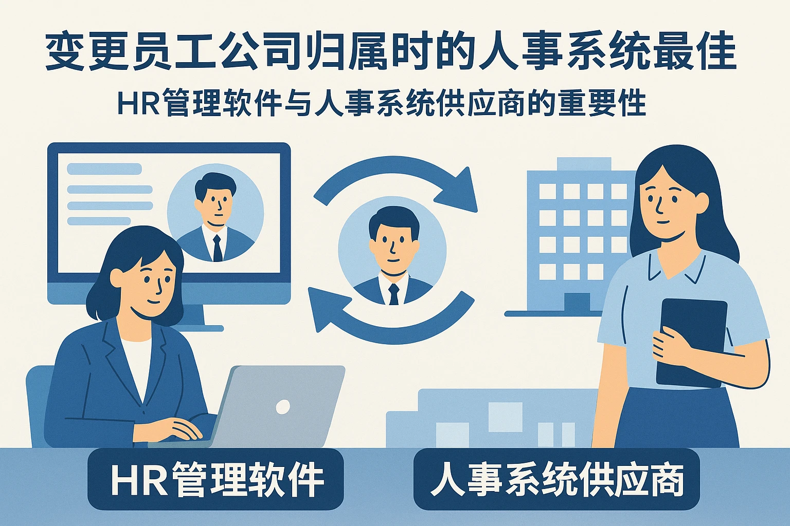 变更员工公司归属时的人事系统最佳实践——HR管理软件与人事系统供应商的重要性