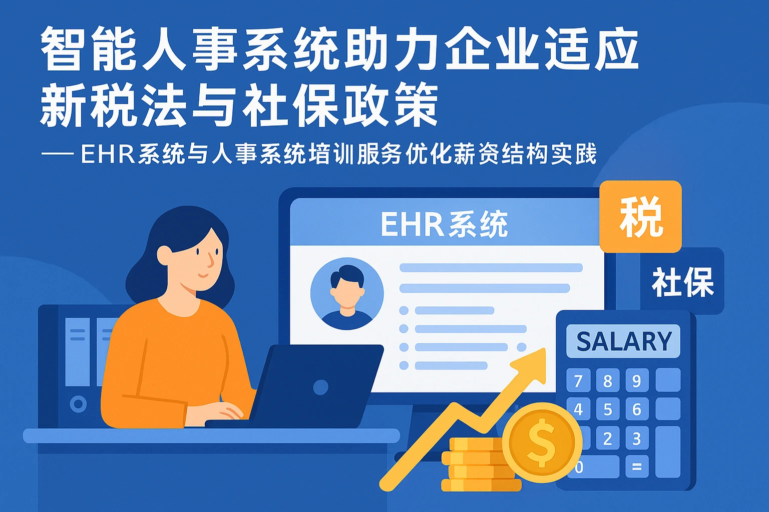 智能人事系统助力企业适应新税法与社保政策 —— EHR系统与人事系统培训服务优化薪资结构实践