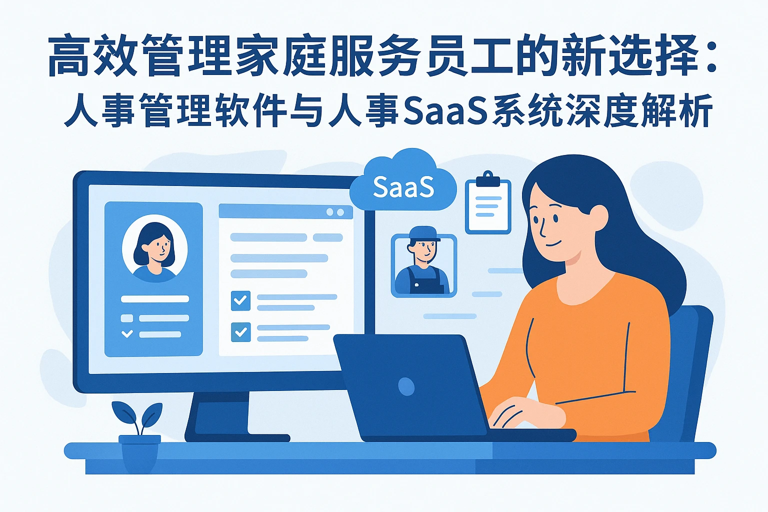 高效管理家庭服务员工的新选择：人事管理软件与人事SaaS系统深度解析