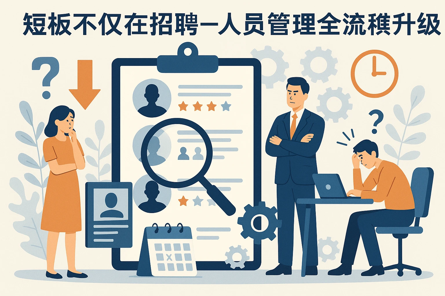 短板不仅在招聘——人员管理全流程待升级