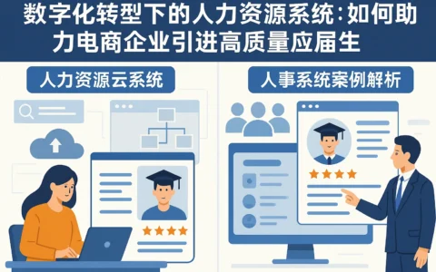 数字化转型下的人力资源系统：如何助力电商企业引进高质量应届生——人力资源云系统与人事系统案例解析