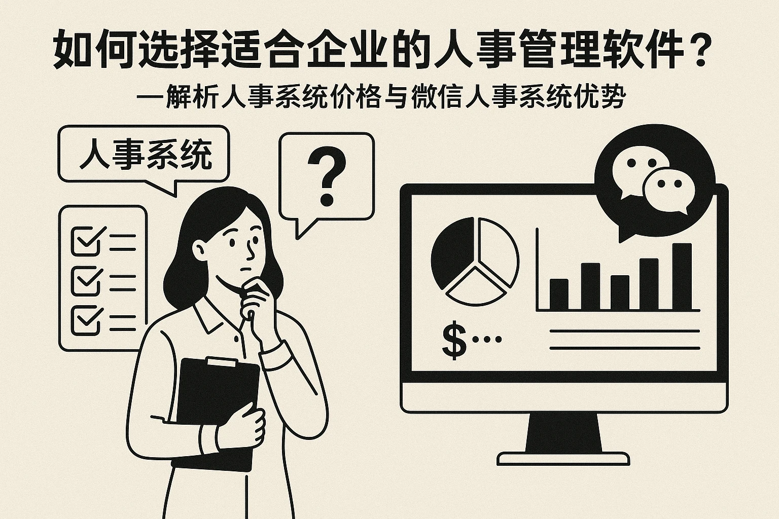 如何选择适合企业的人事管理软件？——解析人事系统价格与微信人事系统优势