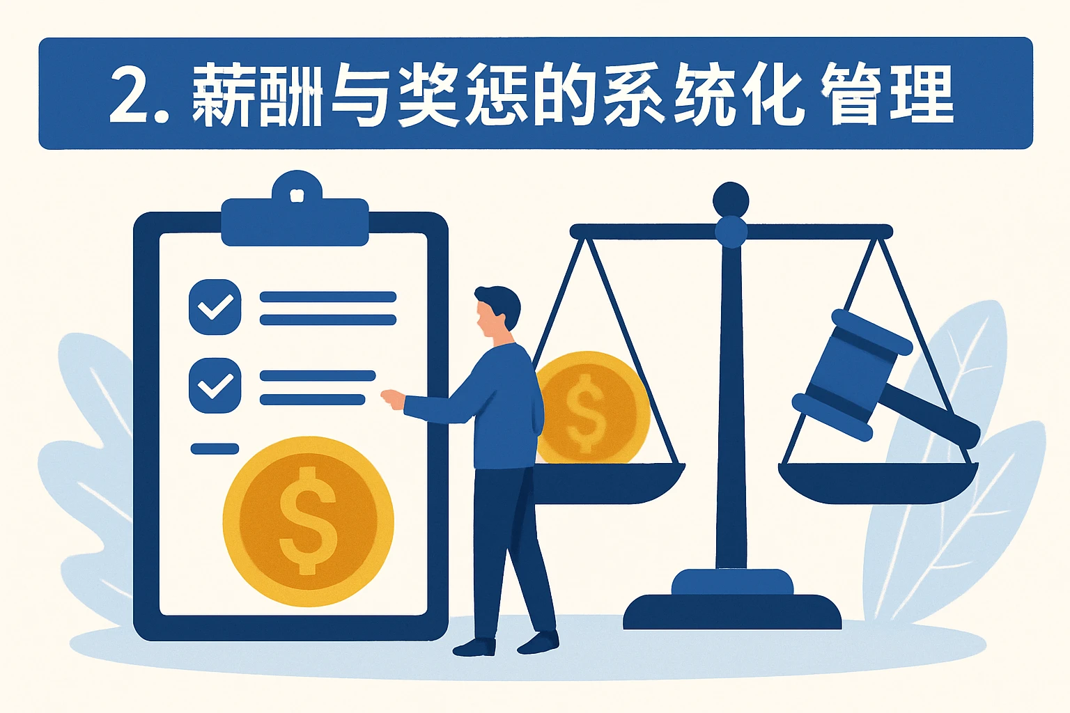 2. 薪酬与奖惩的系统化管理