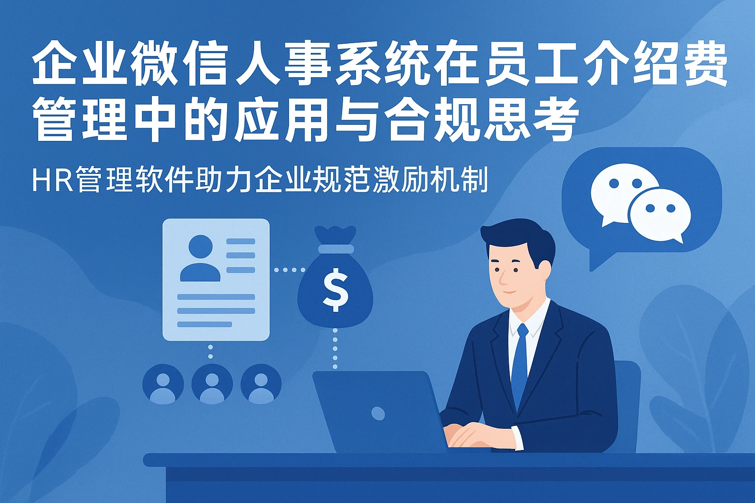 企业微信人事系统在员工介绍费管理中的应用与合规思考——HR管理软件助力企业规范激励机制