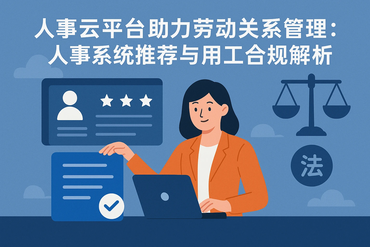 人事云平台助力劳动关系管理：人事系统推荐与用工合规解析