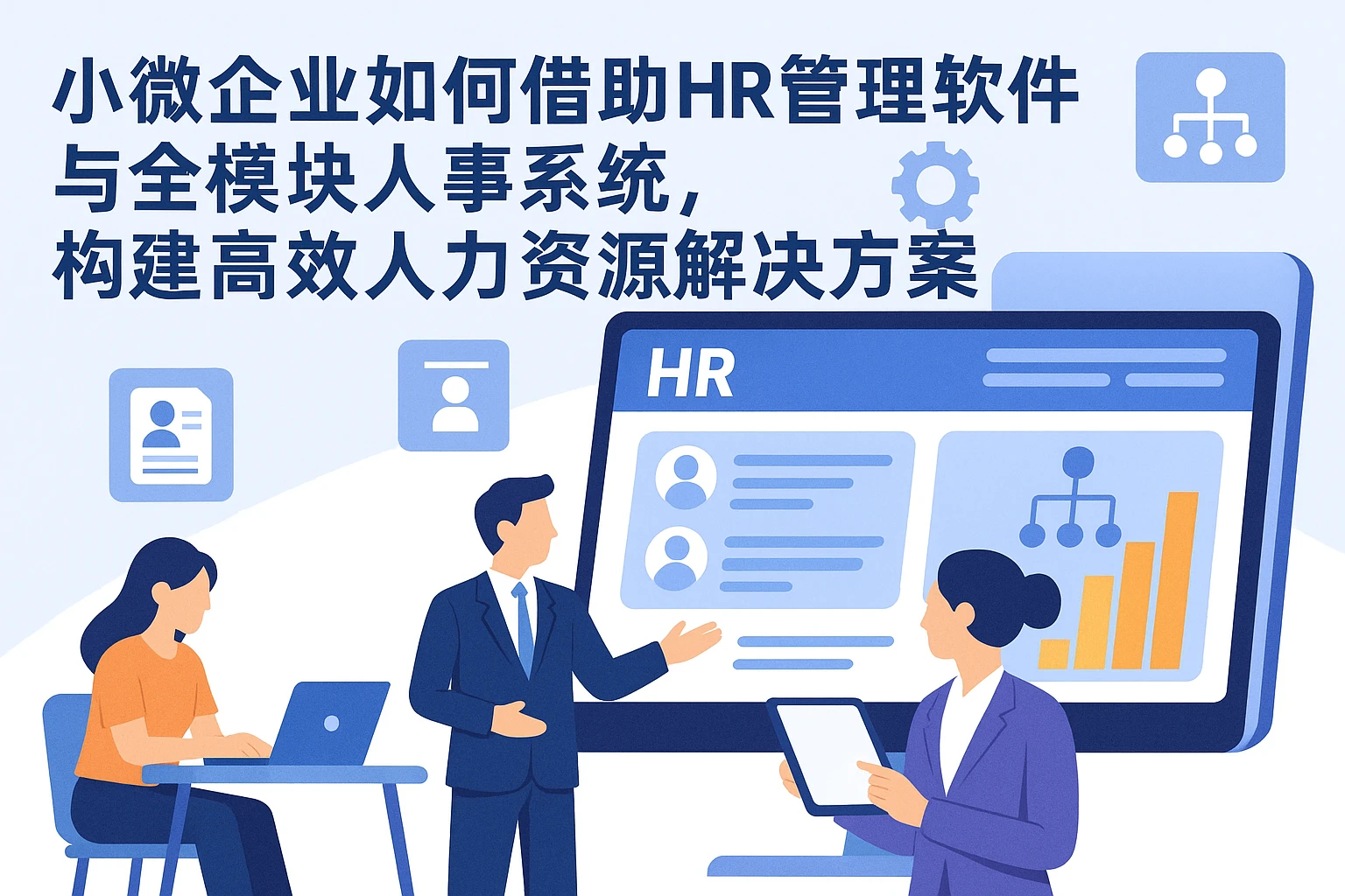 小微企业如何借助HR管理软件与全模块人事系统，构建高效人力资源解决方案