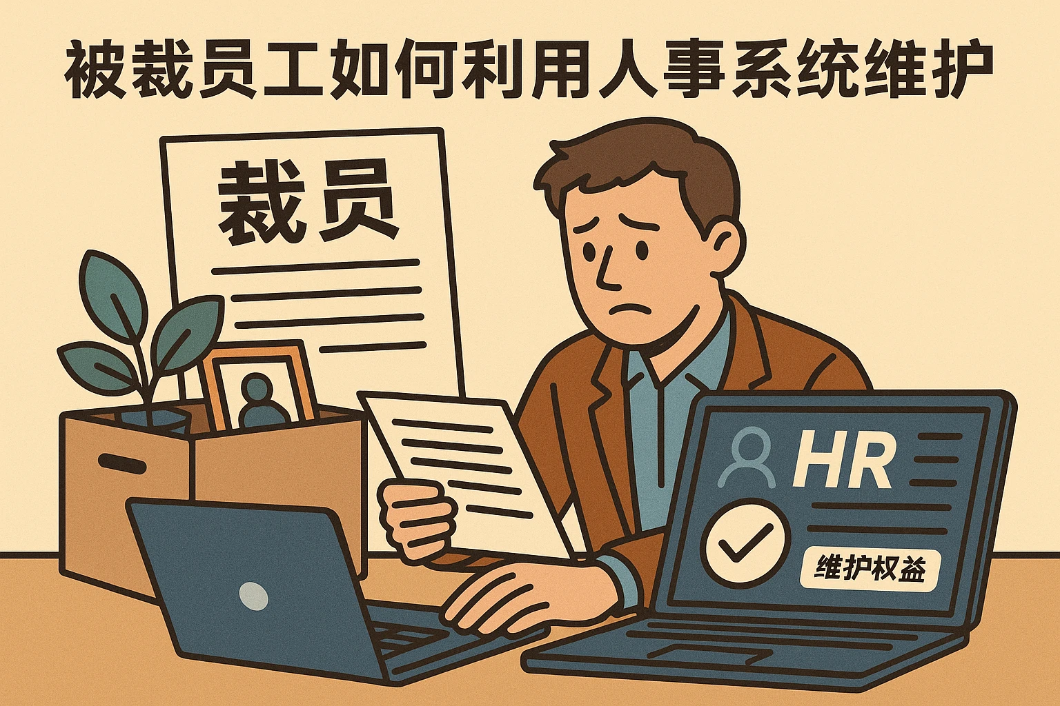 被裁员工如何利用人事系统维护权益