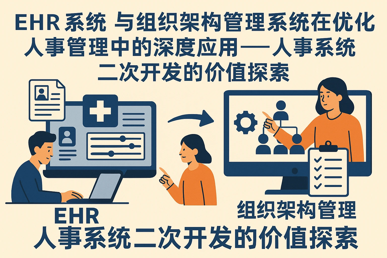 EHR系统与组织架构管理系统在优化人事管理中的深度应用——人事系统二次开发的价值探索