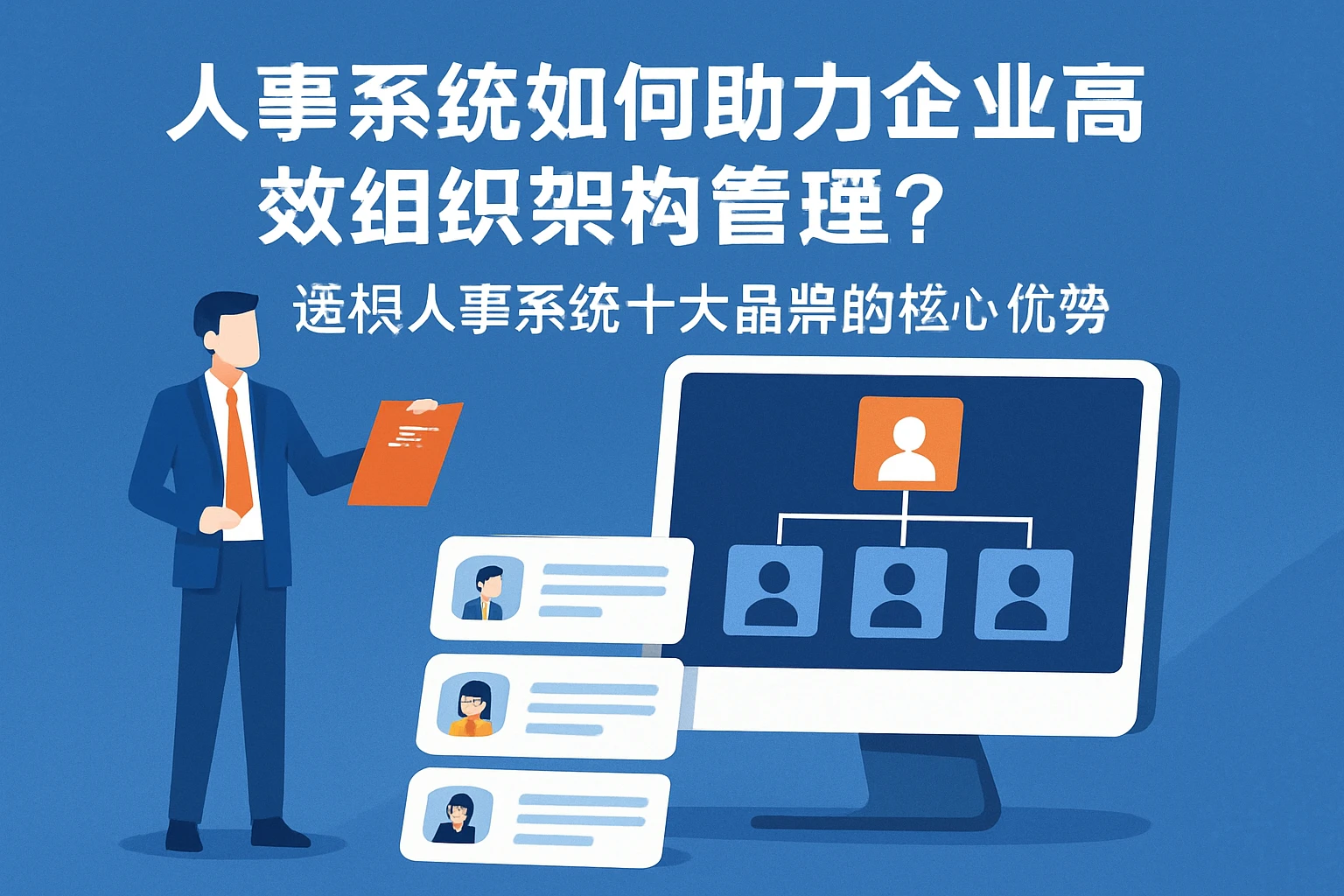 人事系统如何助力企业高效组织架构管理?透视人事系统十大品牌的核心优势