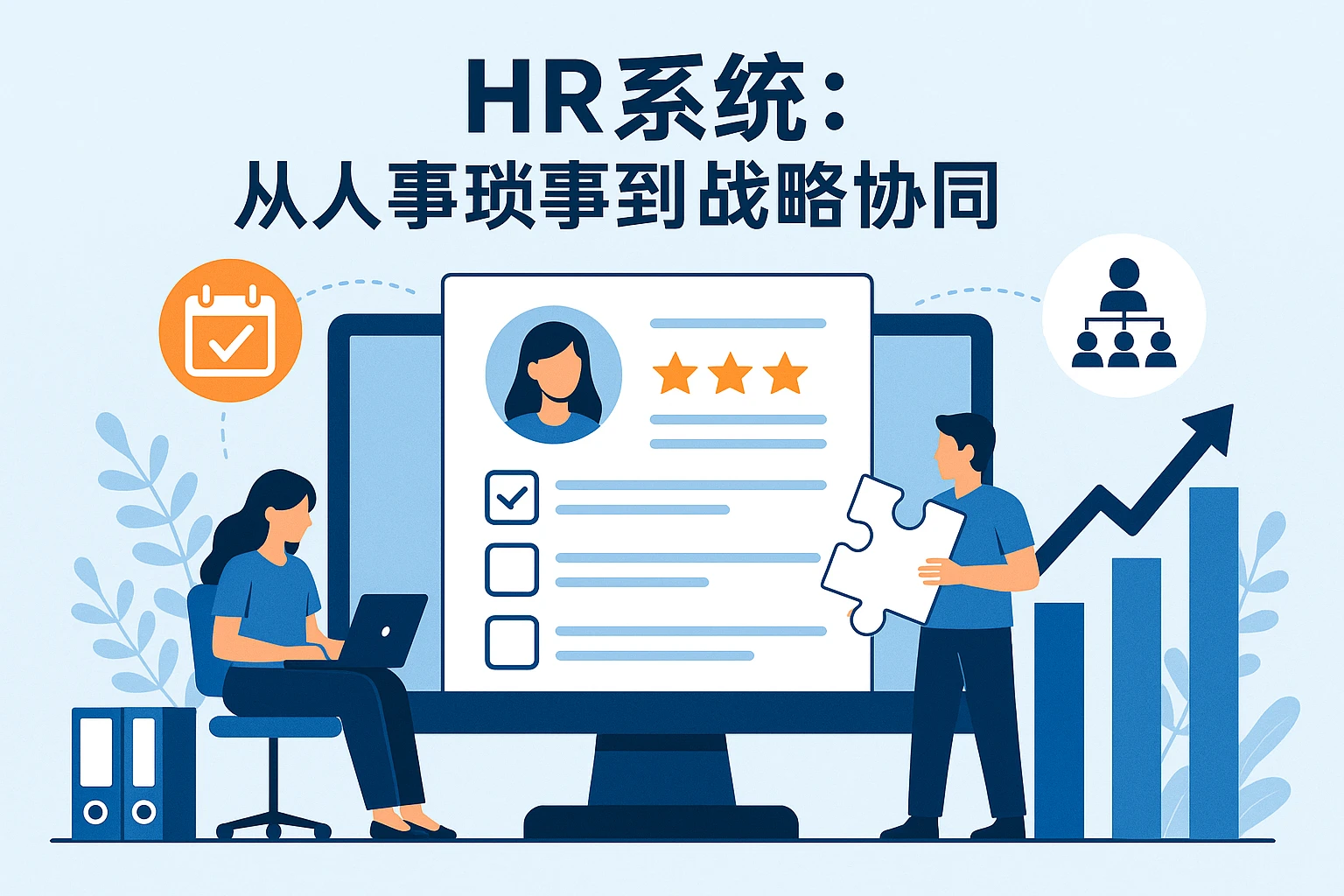 HR系统：从人事琐事到战略协同