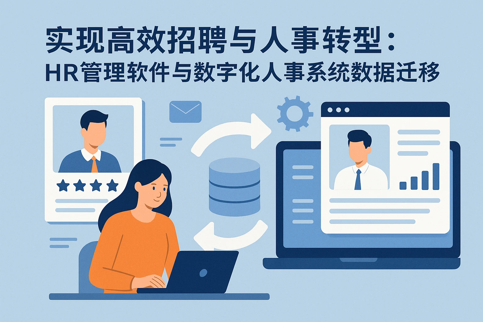 实现高效招聘与人事转型：HR管理软件与数字化人事系统数据迁移解析