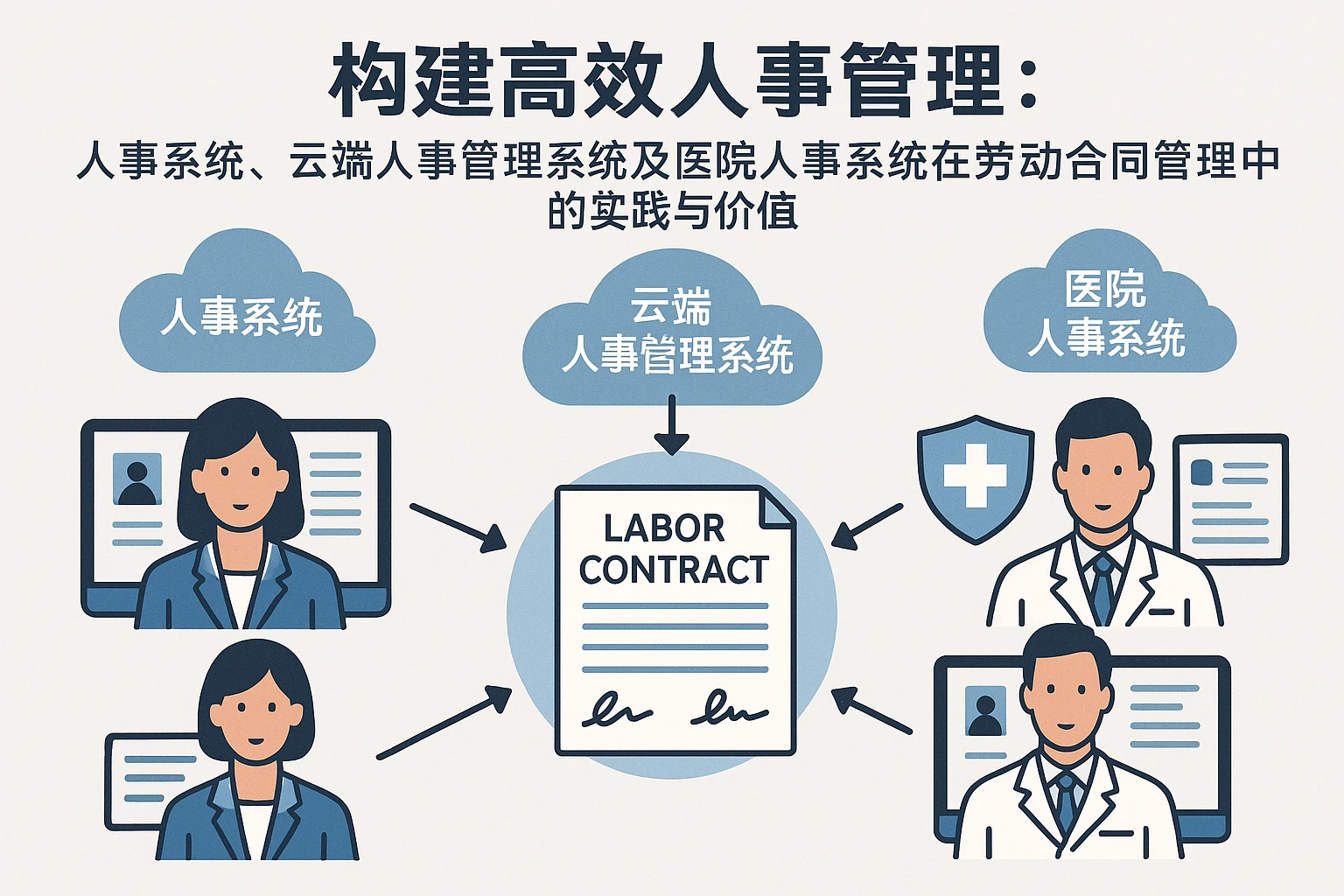 构建高效人事管理：人事系统、云端人事管理系统及医院人事系统在劳动合同管理中的实践与价值
