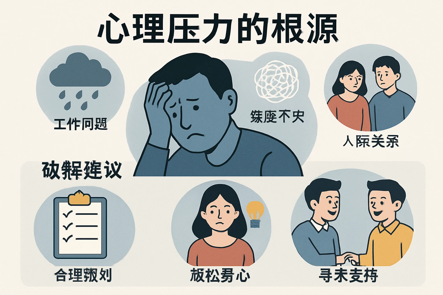 心理压力的根源及破解建议