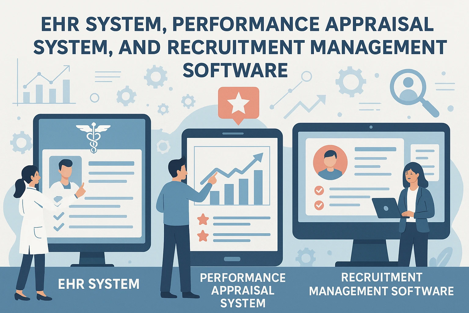 EHR系统、绩效考核系统与招聘管理软件:打造高效吸引力人事数字化解决方案