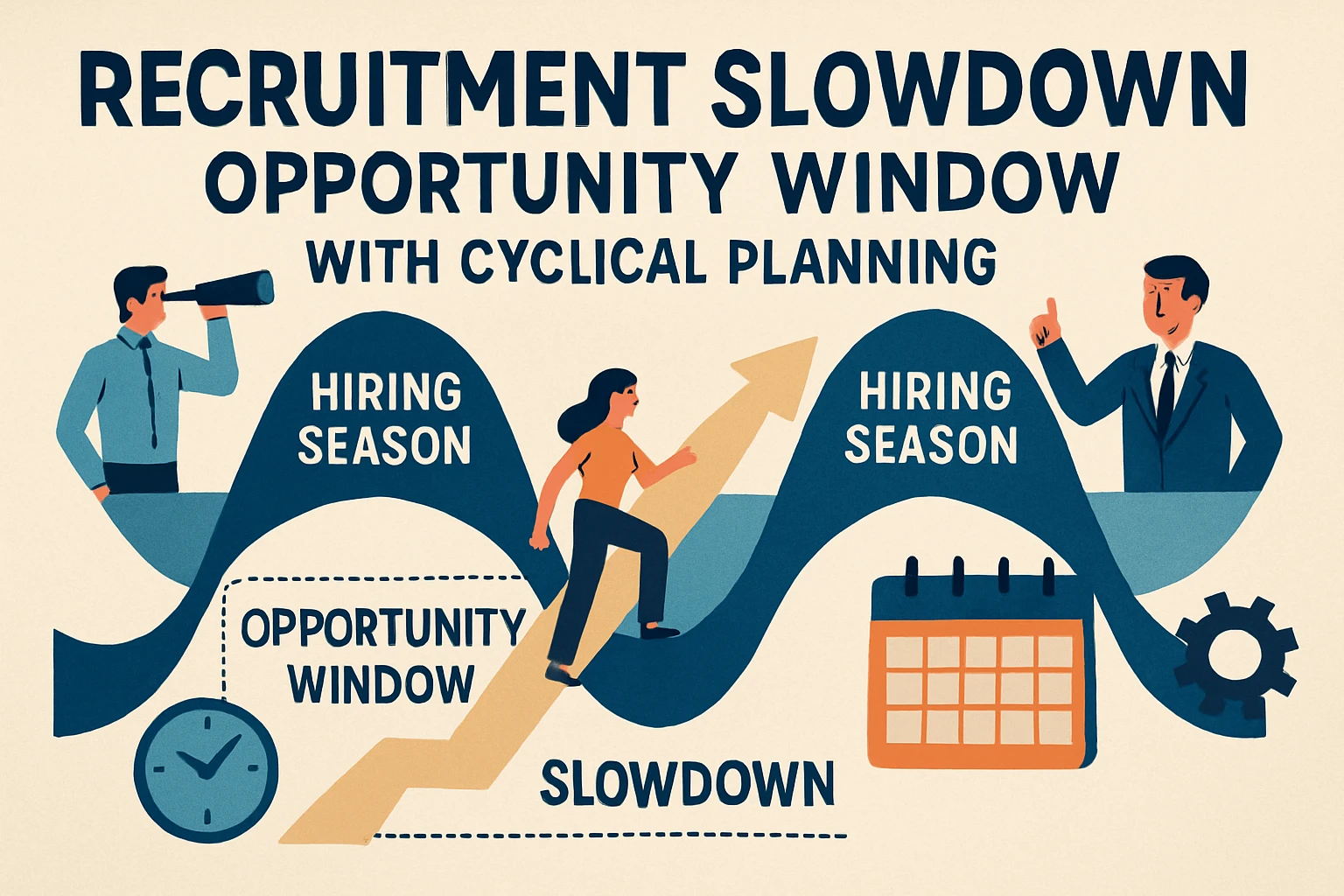 招聘淡季的机会窗口与周期性规划