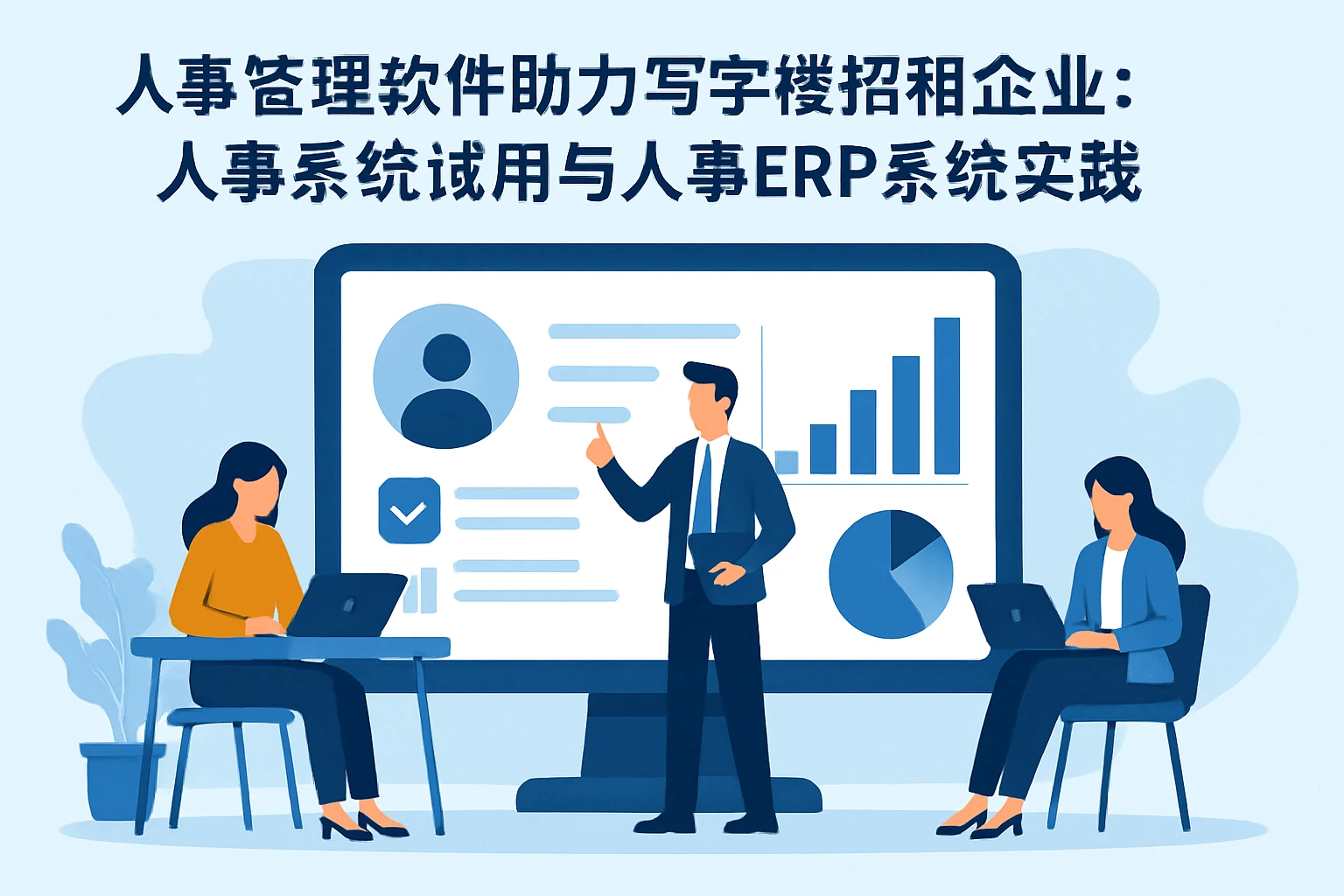 人事管理软件助力写字楼招租企业：人事系统试用与人事ERP系统实践