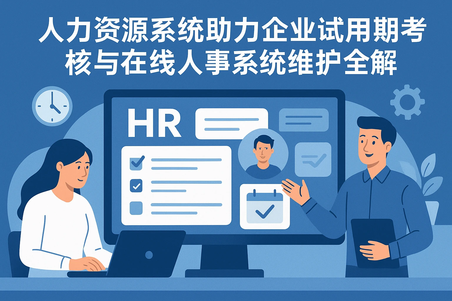 人力资源系统助力企业试用期考核与在线人事系统维护全解