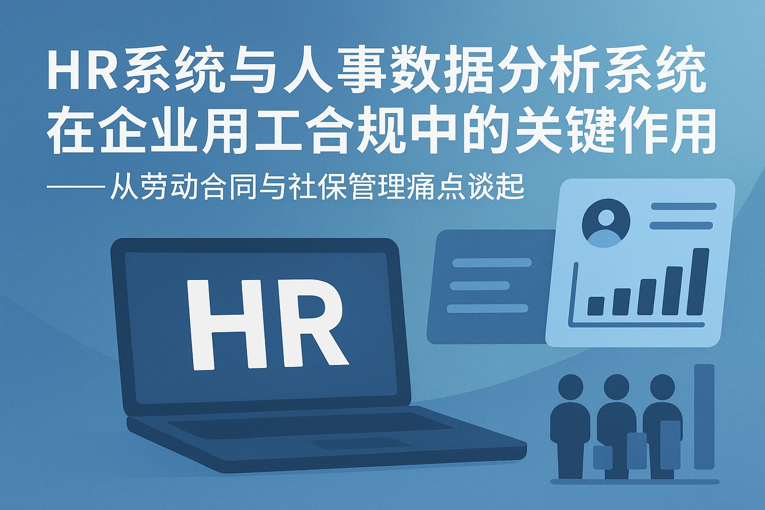 HR系统与人事数据分析系统在企业用工合规中的关键作用——从劳动合同与社保管理痛点谈起