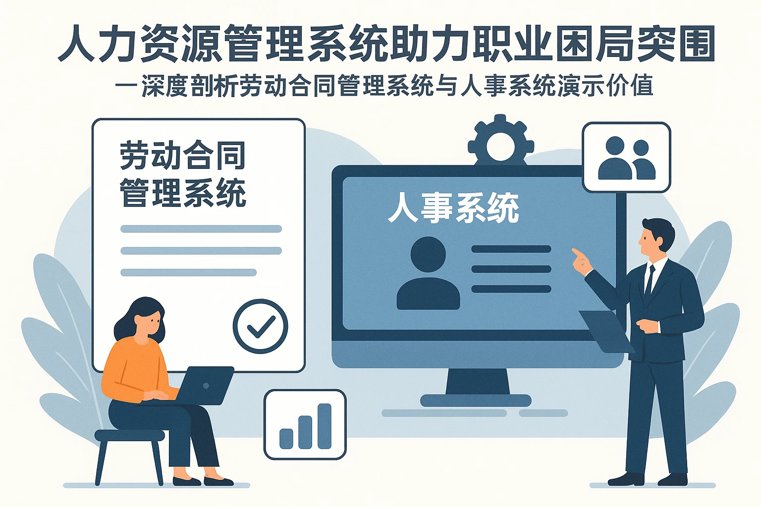 人力资源管理系统助力职业困局突围——深度剖析劳动合同管理系统与人事系统演示价值