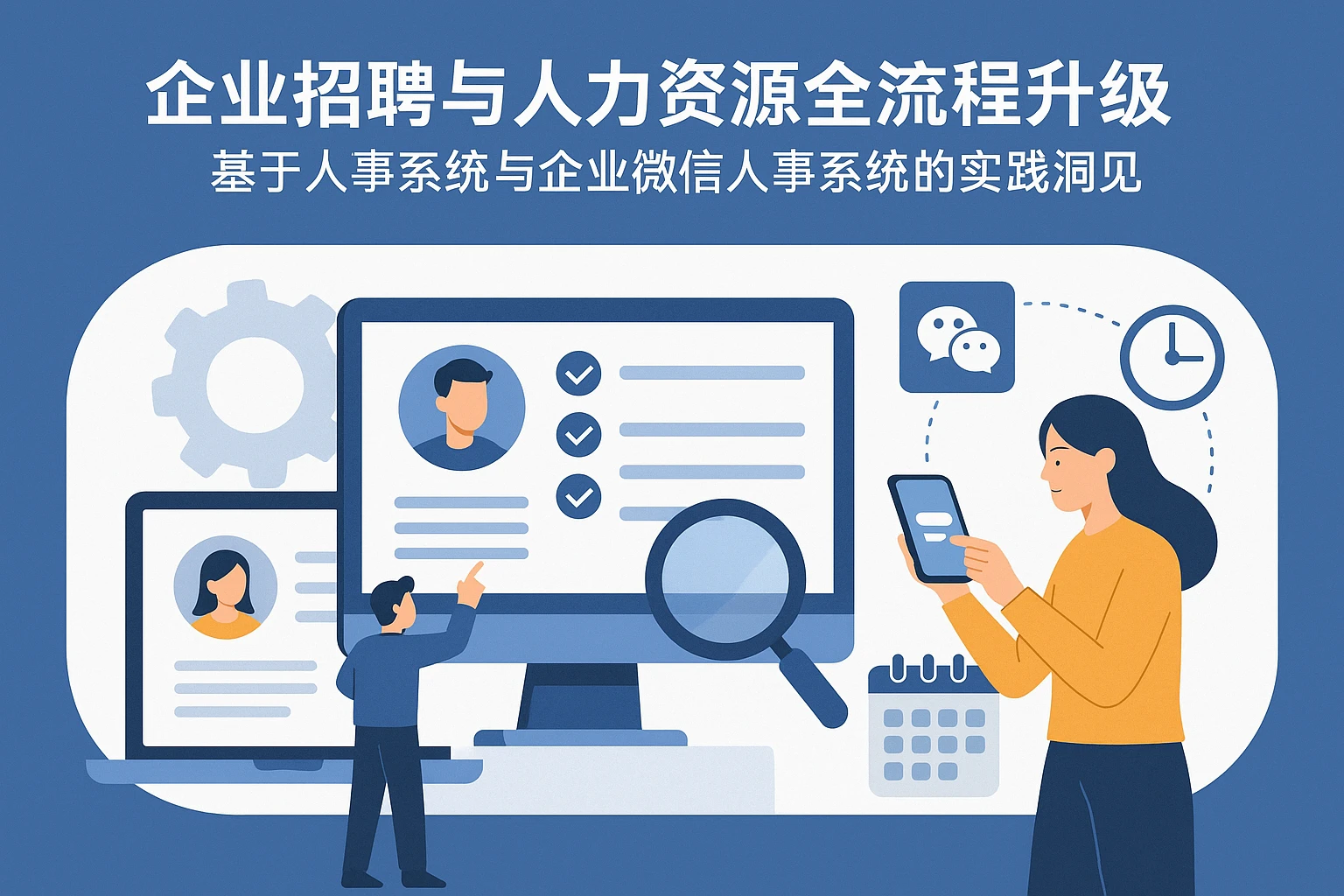 企业招聘与人力资源全流程升级：基于人事系统与企业微信人事系统的实践洞见