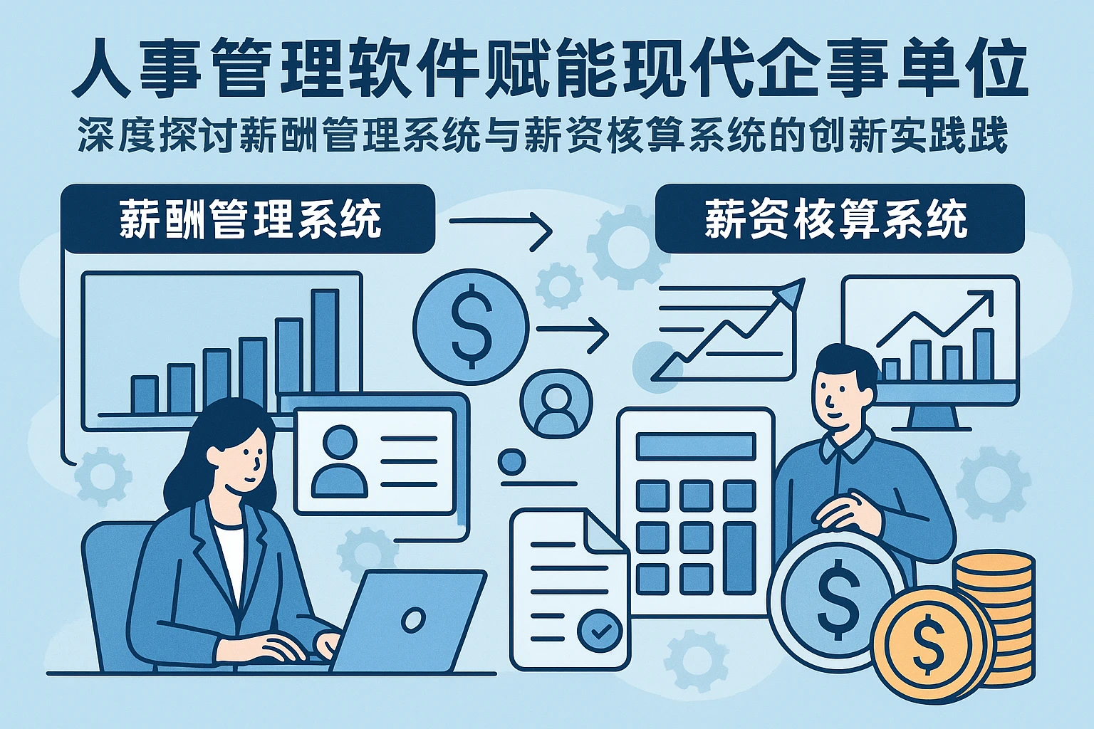 人事管理软件赋能现代企事业单位：深度探讨薪酬管理系统与薪资核算系统的创新实践