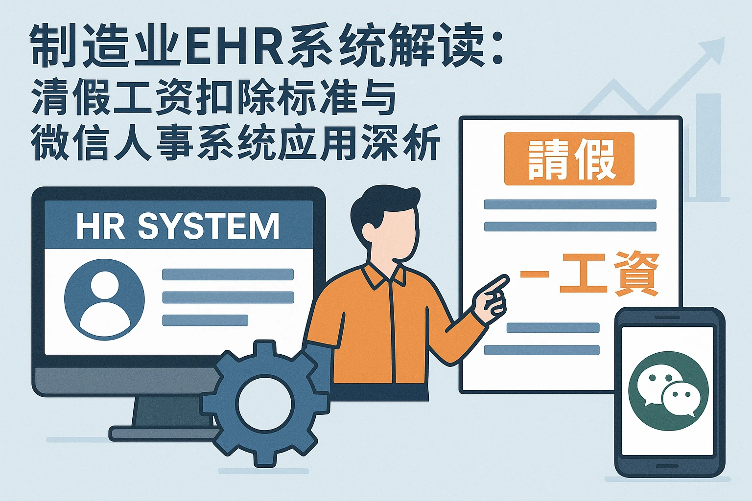 制造业ehr系统解读：请假工资扣除标准与微信人事系统应用深度分析