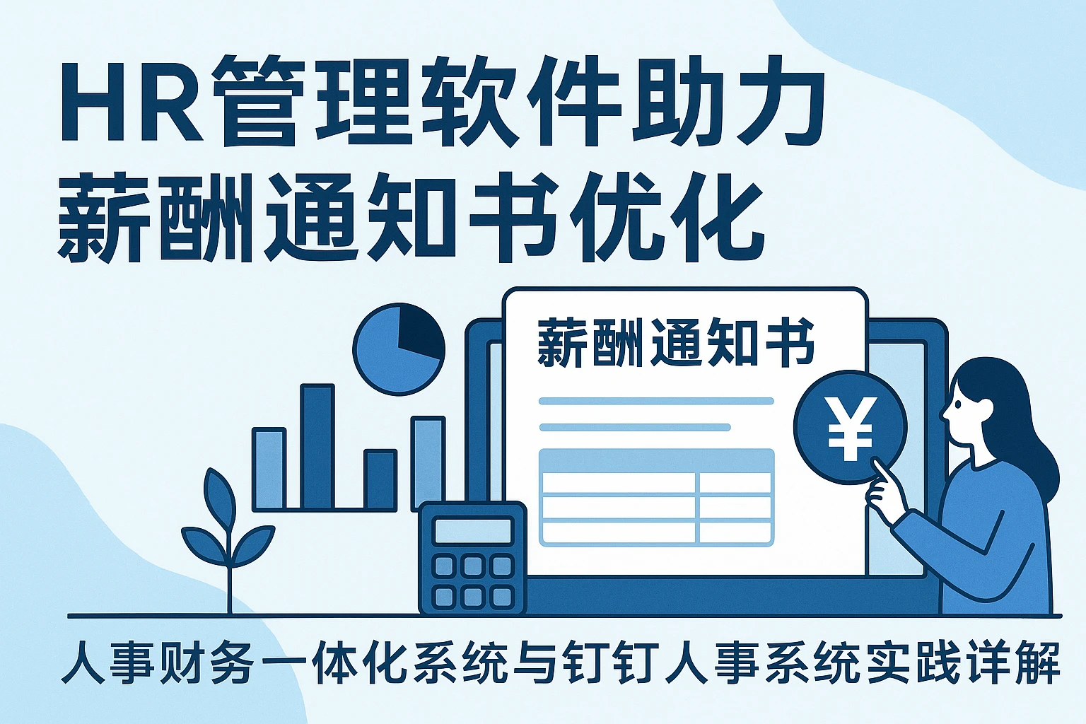 HR管理软件助力薪酬通知书优化 | 人事财务一体化系统与钉钉人事系统实践详解