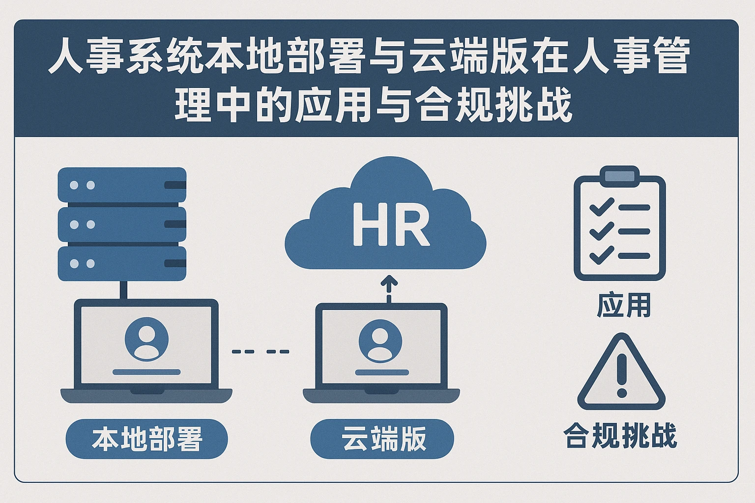 人事系统本地部署与云端版在人事管理中的应用与合规挑战