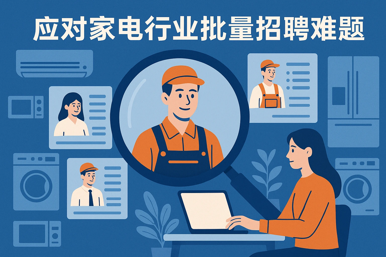 应对家电行业批量招聘难题