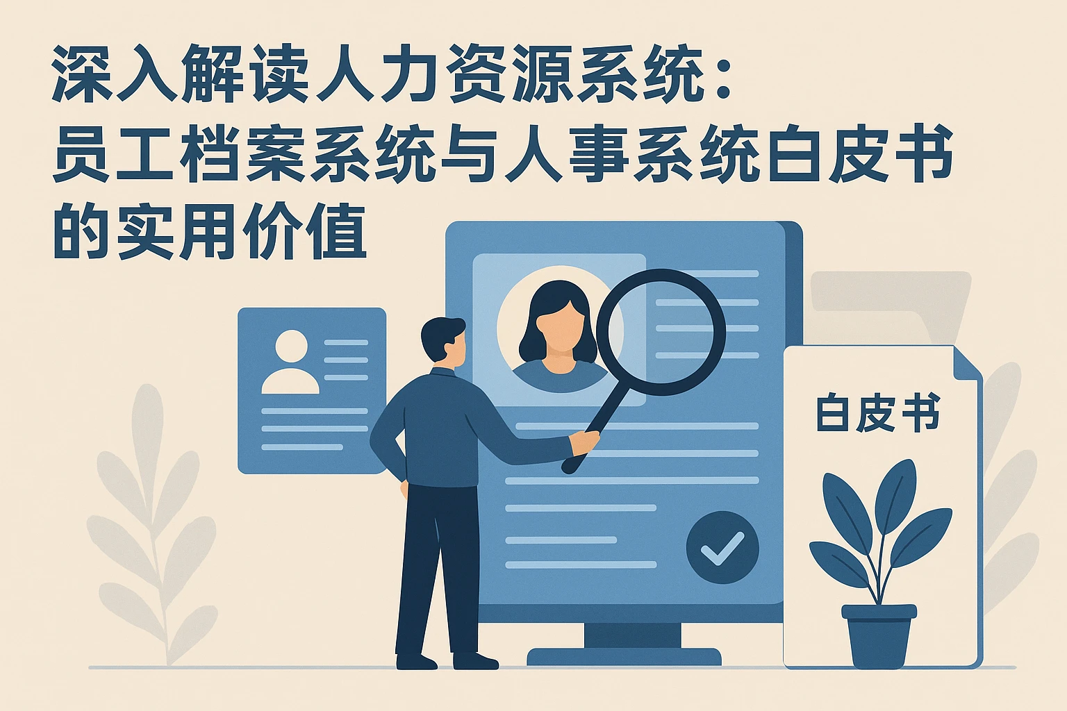深入解读人力资源系统：员工档案系统与人事系统白皮书的实用价值