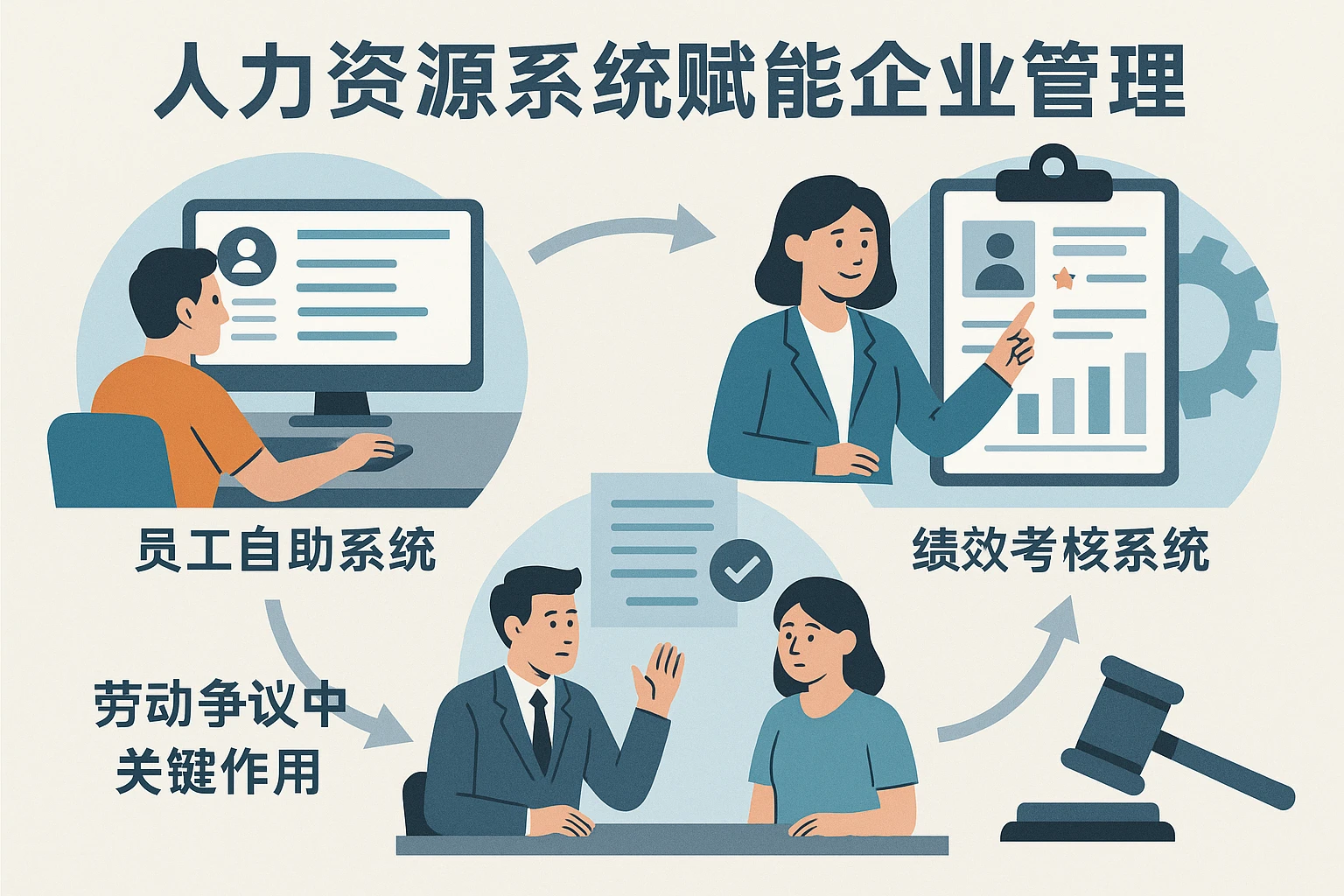 人力资源系统赋能企业管理：员工自助系统与绩效考核系统在劳动争议中的关键作用