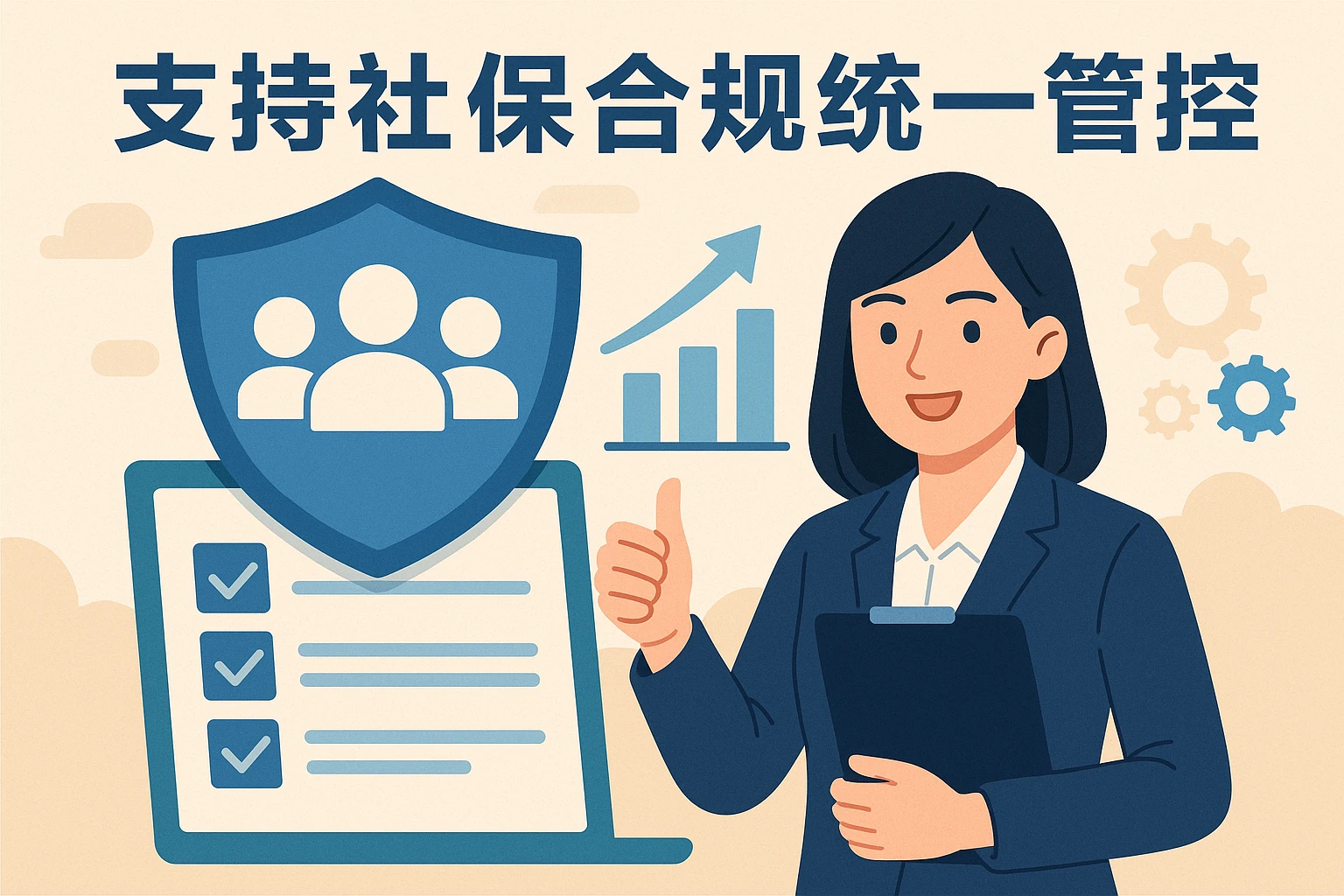 支持社保合规统一管控